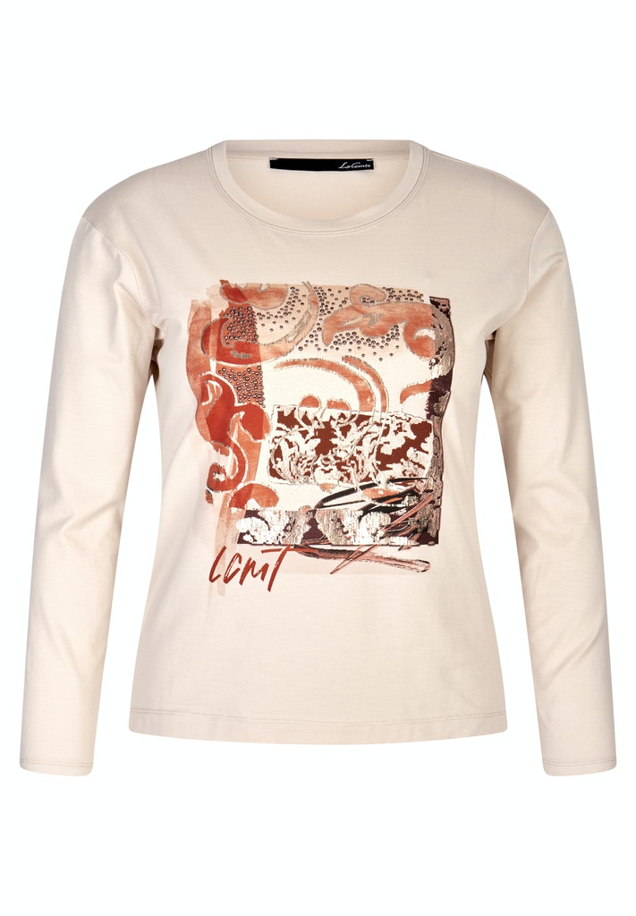 LECOMTE - Elfenbein T-Shirt, Modehaus Fahr - Onlineshop